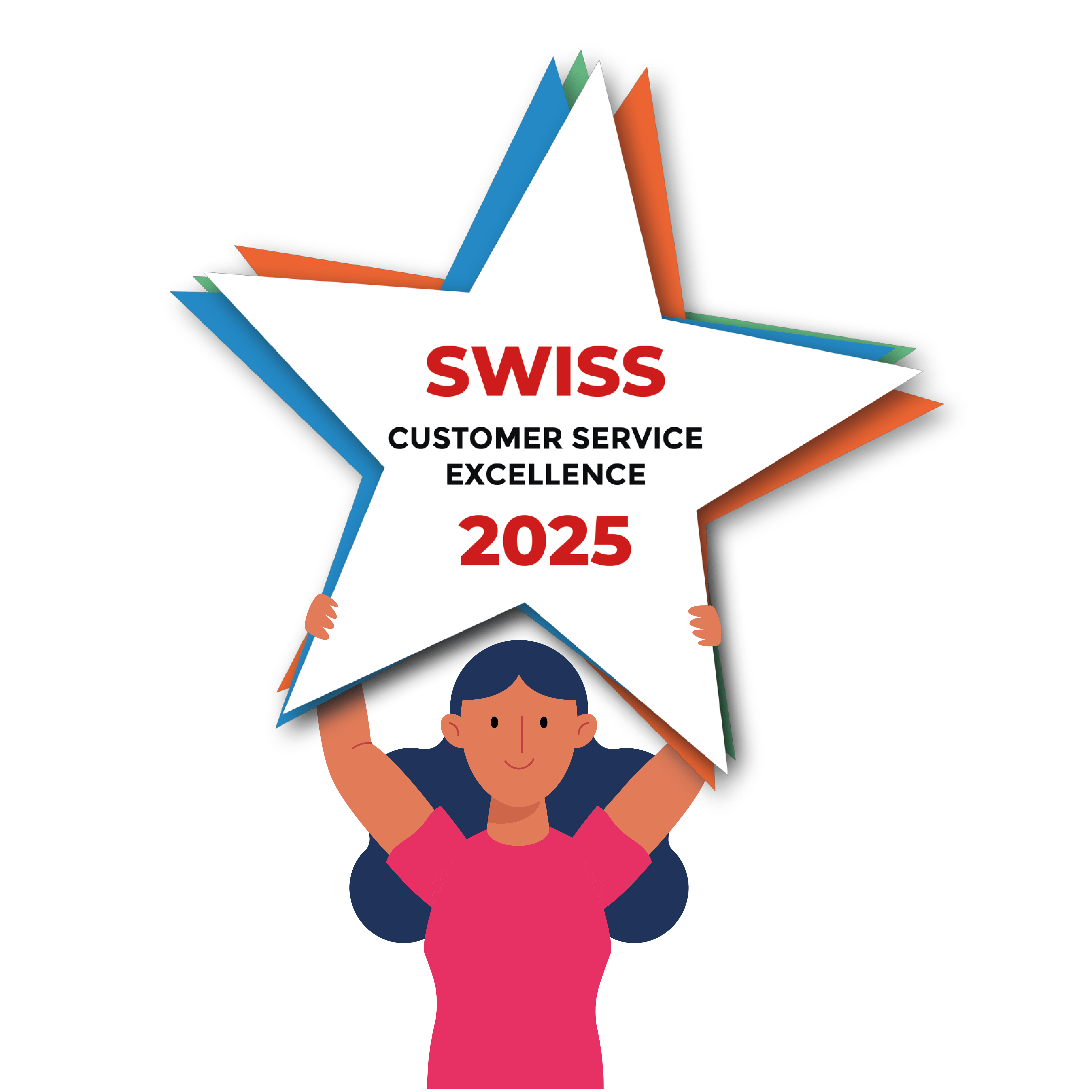 Portrait Medi24 vince il Swiss Customer Service Excellence Award 2025!